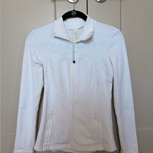 Lululemon Athletica White Utility Jacket